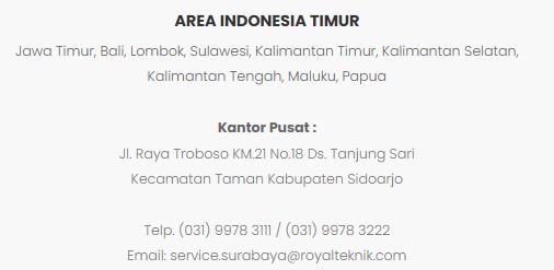 Lokasi MesinDapur.com - Timur Jakarta